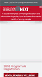 Mobile Screenshot of generationnext.com.au